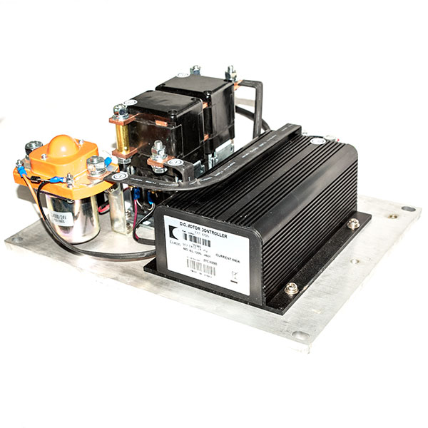 Programmable CURTIS Motor Speed Controller Assemblage, With 2-Wire 0-5K Potentiometer Throttle, Designed For DC Series Winding Motor