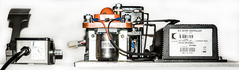 Programmable CURTIS Motor Speed Controller Assemblage, With 2-Wire 0-5K Potentiometer Throttle, Designed For DC Series Winding Motor