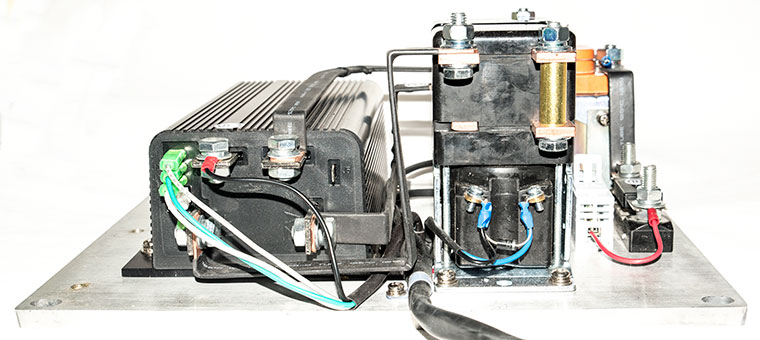 Programmable CURTIS Motor Speed Controller Assemblage, With 2-Wire 0-5K Potentiometer Throttle, Designed For DC Series Winding Motor