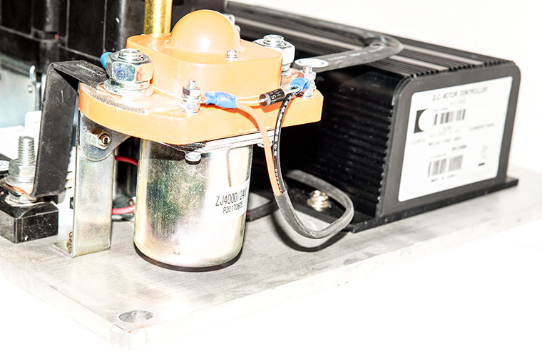 Programmable CURTIS Motor Speed Controller Assemblage, With 2-Wire 0-5K Potentiometer Throttle, Designed For DC Series Winding Motor