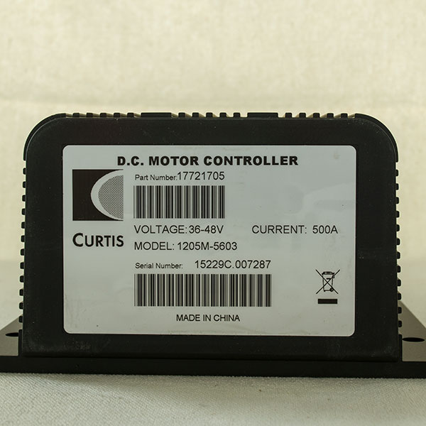 CURTIS DC Series Winding Motor Speed Controller 1205M-5603, 36-48V, 500A, Working With 0-5K / 0-5V Throttles