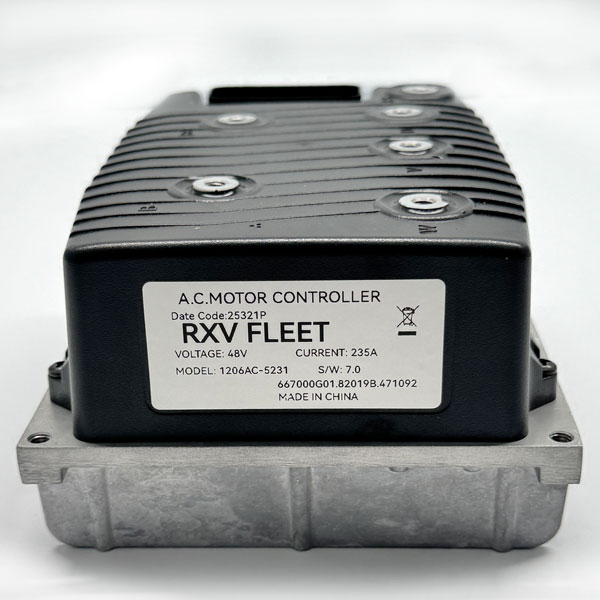1206AC-5201, E-Z-GO RXV FLEET and 2FIVE AC Motor Controller, Part Number 618374, Working With AC Motor 611355 and Pedal Accelerator 638180