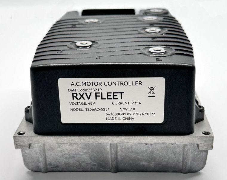 1206AC-5201, E-Z-GO RXV FLEET and 2FIVE AC Motor Controller, Part Number 618374, Working With AC Motor 611355 and Pedal Accelerator 638180