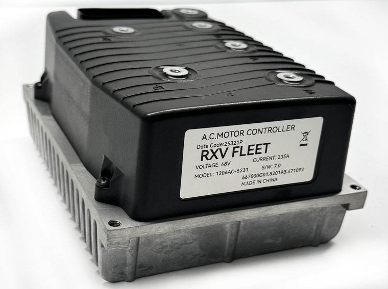 1206AC-5201, E-Z-GO RXV FLEET and 2FIVE AC Motor Controller, Part Number 618374, Working With AC Motor 611355 and Pedal Accelerator 638180