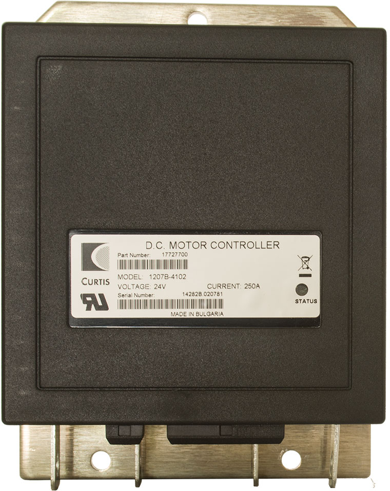 Programmable CURTIS DC Series And Compound Motor Speed Controller, PMC Model 1207B-4102, 24V / 250A