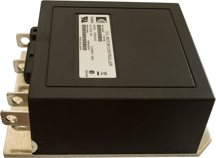 Programmable CURTIS DC Series And Compound Motor Speed Controller, PMC Model 1207B-4102, 24V / 250A