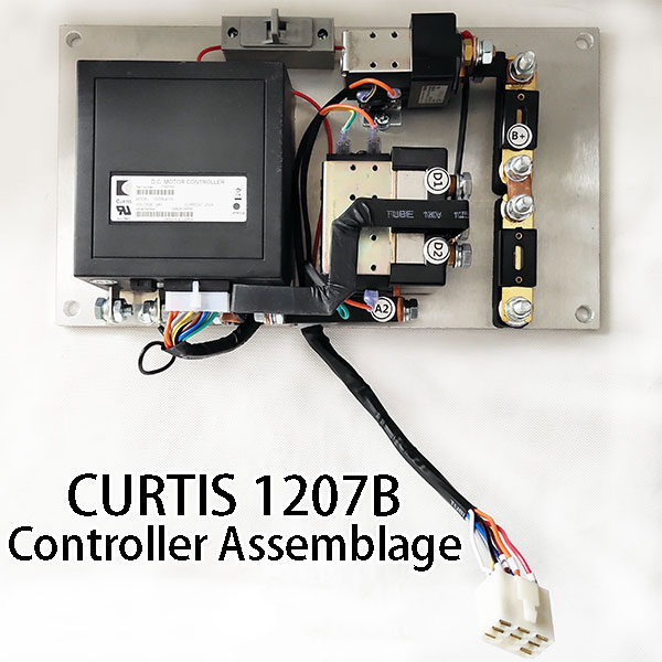 CURTIS DC Series Winding Motor Speed Controller Assemblage 1207B-4102, 24V / 250A,  With 0-5V Throttle