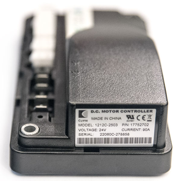 CURTIS CANopen Permanent Magnet Driving Motor Speed Controller 1212C-2503, 24V / 90A, Controller for Class III Vehicles