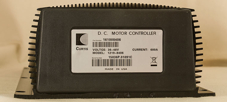 CURTIS 1219-8406 36V / 48V DC Series Winding Motor Speed Controller, HELI DQKC-025 Forklift Traction Motor Controller, Rated for 600A