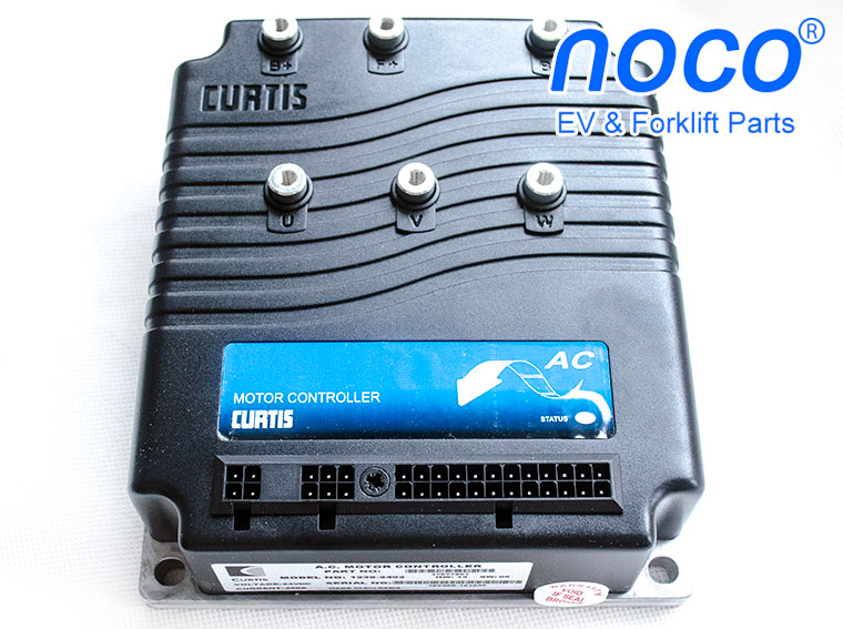 Programmable CURTIS AC Induction Motor Speed Controller, PMC Model 1230-2402, 24V / 200A, Working with 0-5K or 0-5V Throttle