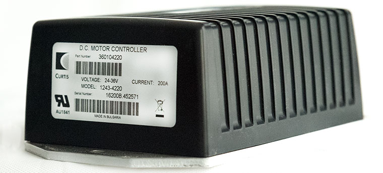 Programmable CURTIS DC SepEx Motor Speed Controller, PMC Model 1243-4220, 24V / 36V - 200A