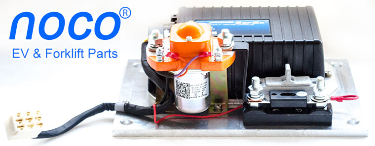 Programmable CURTIS DC SepEx Motor Speed Controller Assemblage 1243-4220 - 24V / 36V - 200A, pallet truck and light weight forklift traction motor control unit