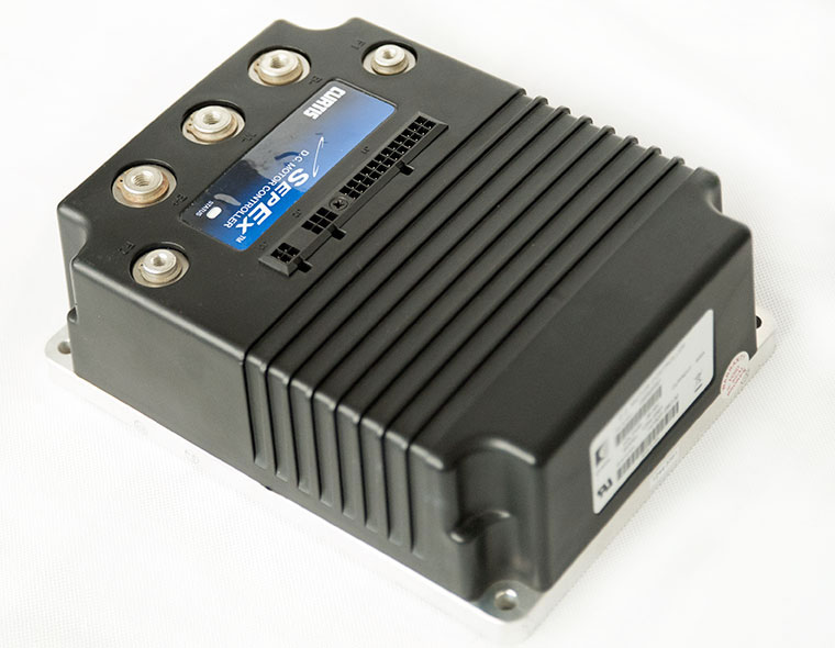 Programmable DC SepEx Motor Speed Controller, PMC Model 1244-5561, 36-48V / 500A, 0-5K or 0-5V Electric Throttle