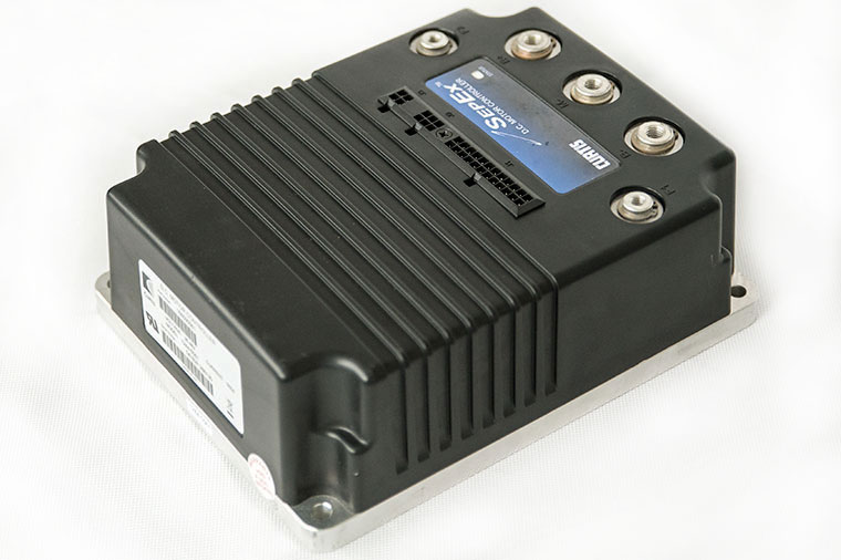 Programmable DC SepEx Motor Speed Controller, PMC Model 1244-5561, 36-48V / 500A, 0-5K or 0-5V Electric Throttle