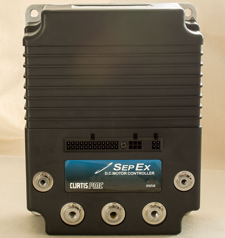 Programmable DC SepEx Motor Speed Controller, PMC Model 1244-5651, 36-48V / 600A, 0-5K or 0-5V Electric Throttle