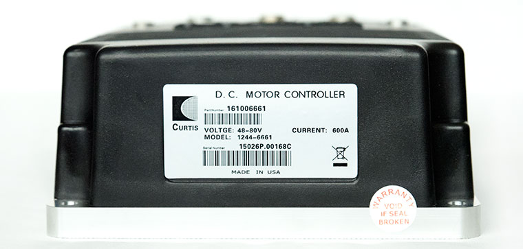 Programmable DC SepEx Motor Speed Controller, PMC Model 1244-6661, 48-80V / 600A, 0-5K or 0-5V Electric Throttle