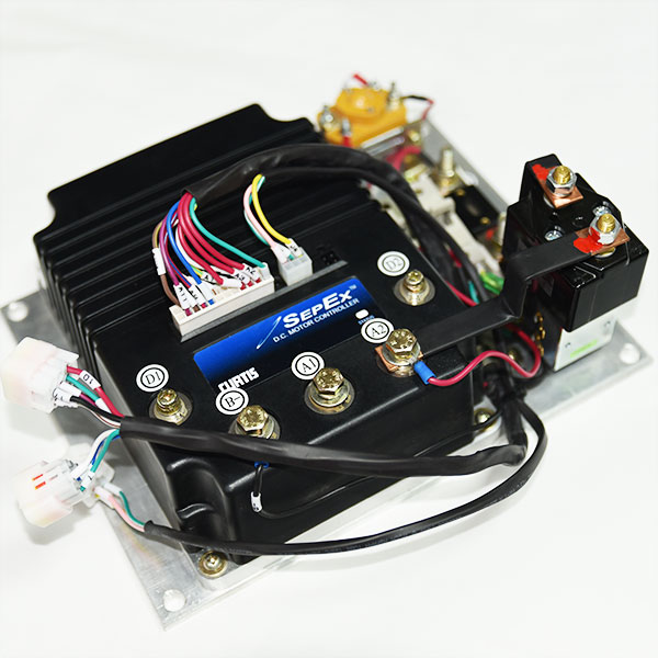 Programmable CURTIS DC SepEx Motor Speed Controller Assemblage 1268-5403, 36V / 48V - 400A, Golf Cart Driving Motor Control System