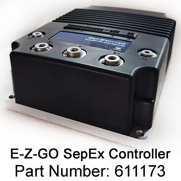1268-5411, E-Z-GO / CUSHMAN / TEXTRON / TITAN Traction Motor Controller, Part Number 611173, Working with ITS (inductive throttle sensor) Throttle