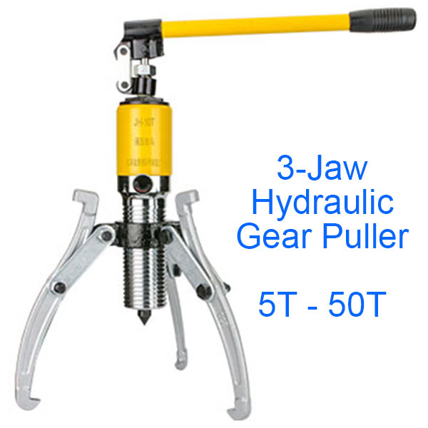 Manual Hydraulic 3-Jaw Gear Puller, JH-5T, JH-10T, JH-15T, JH-20T, JH-30T