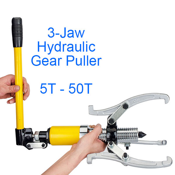 Manual Hydraulic 3-Jaw Gear Puller, JH-5T, JH-10T, JH-15T, JH-20T, JH-30T