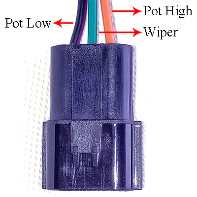 3-Wire Connector of Steering Sensor 38920-00550