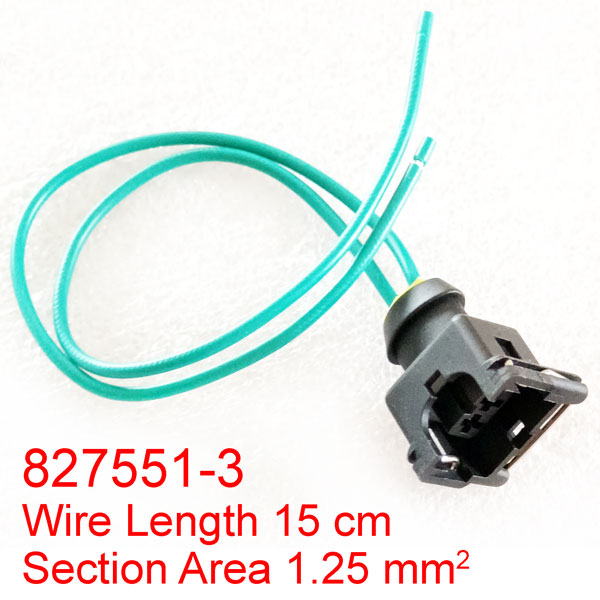 Prewired 827551-3 Connector, Wire Length 15cm
