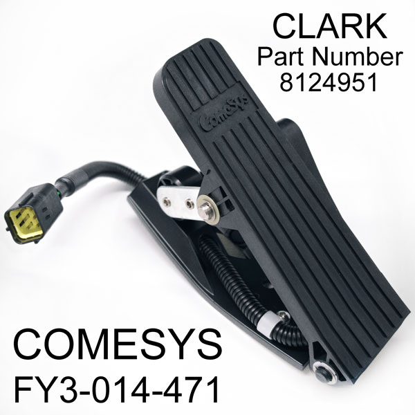 COMESYS Foot Pedal Throttle FY3-014-471, CLARK forklift accelerator 8124951