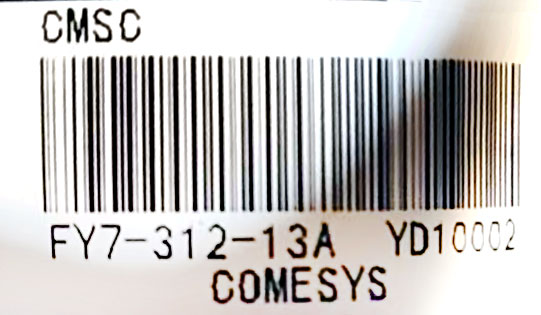 Product Code of COMESYS Throttle FY7-312-13A