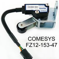COMESYS MTF12 Electric Accelerator Assembly FZ12-153-47, Clark GZX / GEX Forklift Electric Accelerator Assembly