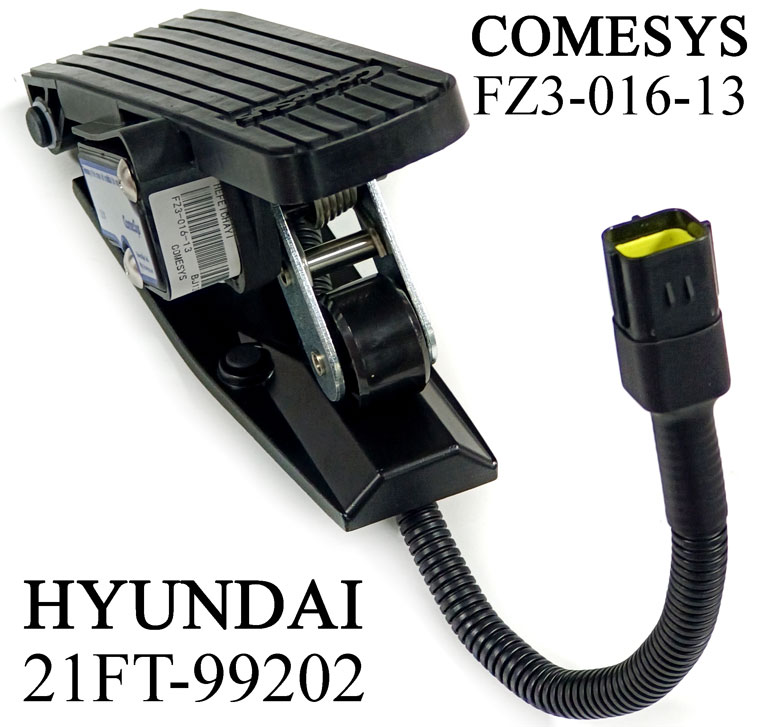 COMESYS Electric Accelerator Assembly FZ3-016-13, HYUNDAI Part Number 21FT-99202