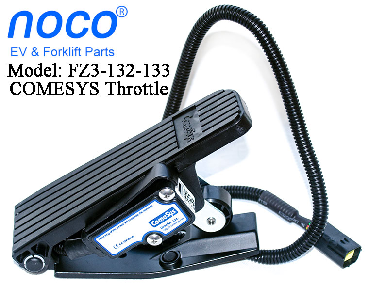 COMESYS Foot Pedal Throttle, FZ3-132-133 For CURTIS Controller, 3.6-0V Voltage Throttle