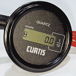 CURTIS 701RN001O1248D, Battery Powered Vehicle / Boat Hour Meter, In Working Status