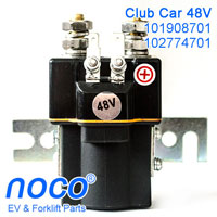 Club Car 48V Solenoid, DC Contactor 101908701 102774701 For DS, Precedent and Carrycall