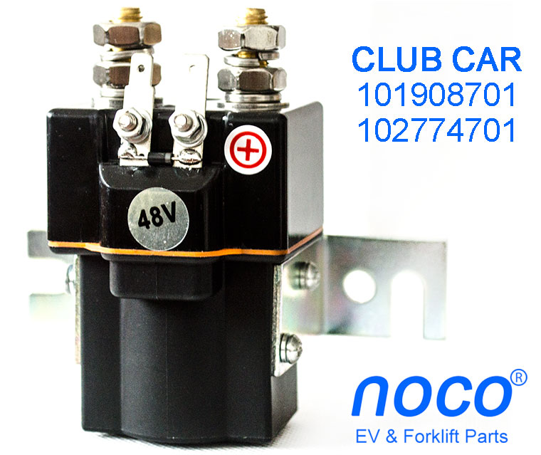 Club Car DS, Precedent and Carryall Golf Carts 48V DC Contactor