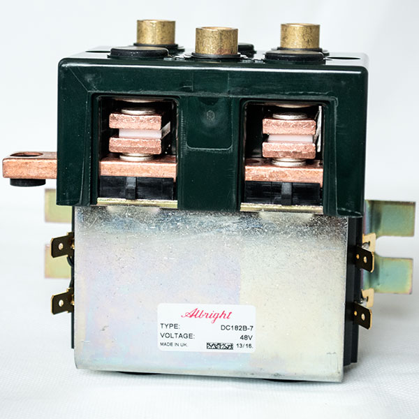 Albright DC Contactor / Solenoid DC182B-7, Monoblock Structure