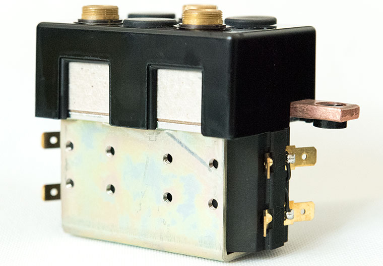 Albright DC Contactor / Solenoid DC88B-317T (Model with Magnetic Blowout), Monoblock Structure With Bracket