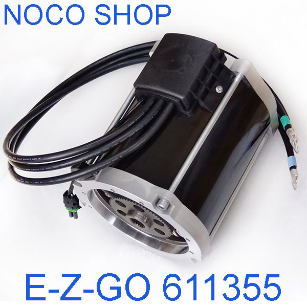 30V / 3.3kW MAHLE Three Phase AC Motor AMT7156, 48V E-Z-GO Golf Cart Utility Vehicle Traction Motor, E-Z-GO Part Number 611355