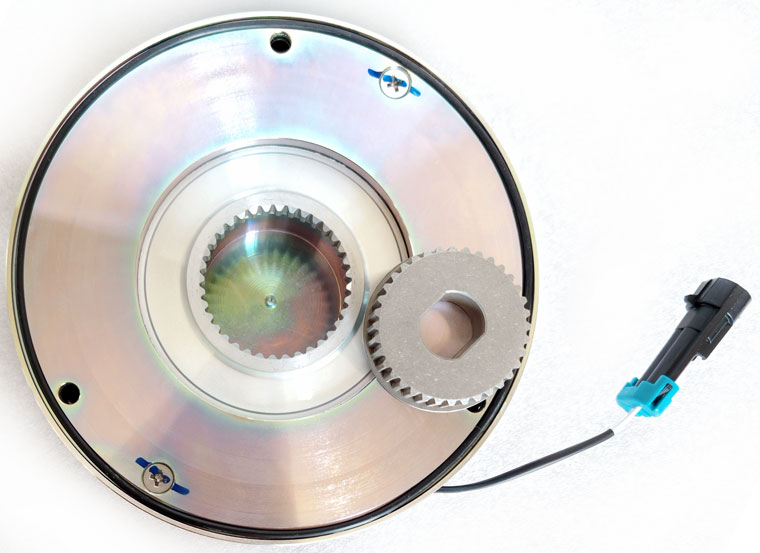 E-Z-GO Part Number 617766, MAHLE / LETRIKA 3-Phase AC Motor Electric Brake, Fits RXV Elite Fleet Traction Motor 680638 / 666986