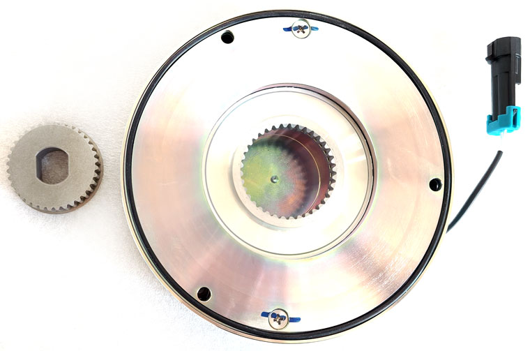 E-Z-GO Part Number 617766, MAHLE / LETRIKA 3-Phase AC Motor Electric Brake, Fits RXV Elite Fleet Traction Motor 680638 / 666986