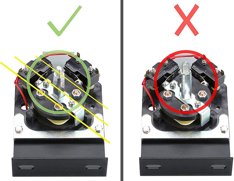 E-Z-GO TXT Forward Reverse Switch Wiring Position Adjustment