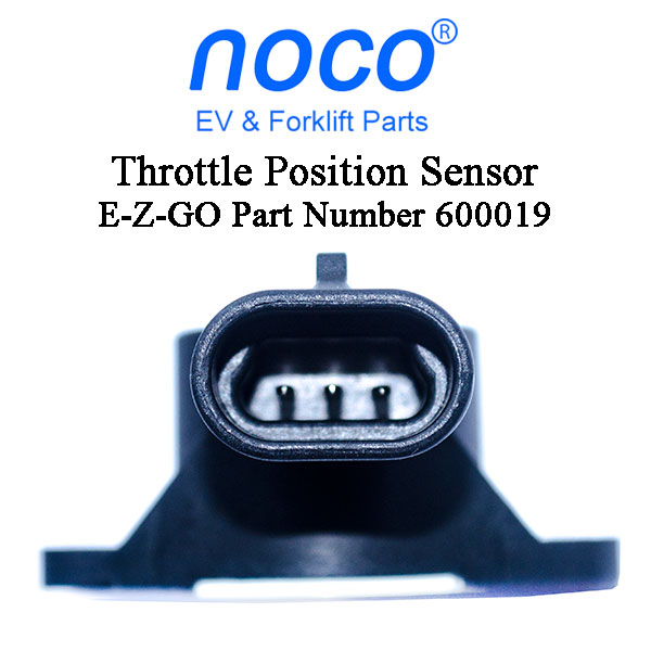 E-Z-GO Throttle Position Sensor 600019, Throttle Position Sensor, Golf Cart RXV Throttle Angle Sensor