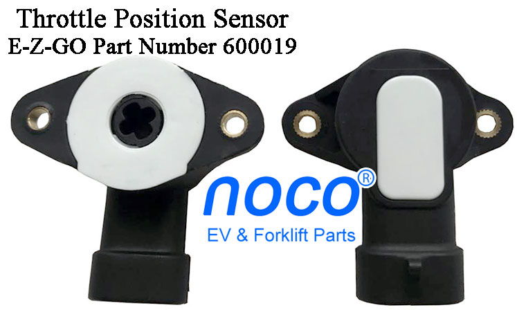 E-Z-GO Throttle Position Sensor 600019, Throttle Position Sensor, Golf Cart RXV Throttle Angle Sensor