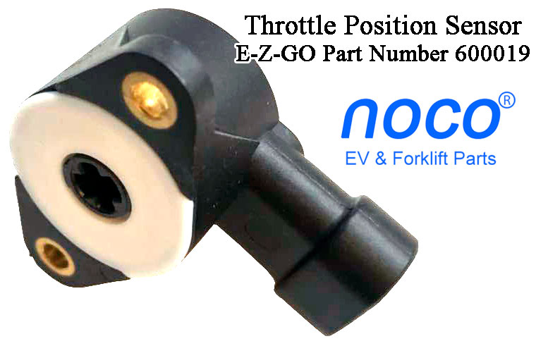 E-Z-GO Throttle Position Sensor 600019, Throttle Position Sensor, Golf Cart RXV Throttle Angle Sensor