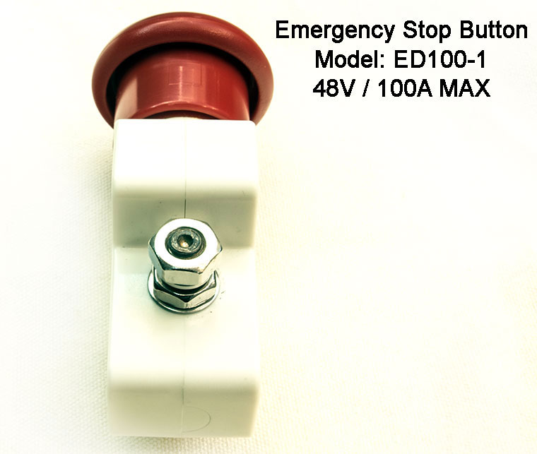 Emergency DC Power Disconnector,  ED100-1, electric pallet stacker / truck part