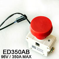 96V 350A DC Emergency Disconnecting Switch, Model ED350AB