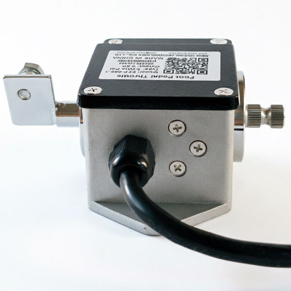 LVTONG Golf Cart Foot Pedal Accelerator, 3-Wire 5K Pot Throttle, Model EFP-005-3, With 2-Pin and 3-Pin AMP Waterproof Connectors