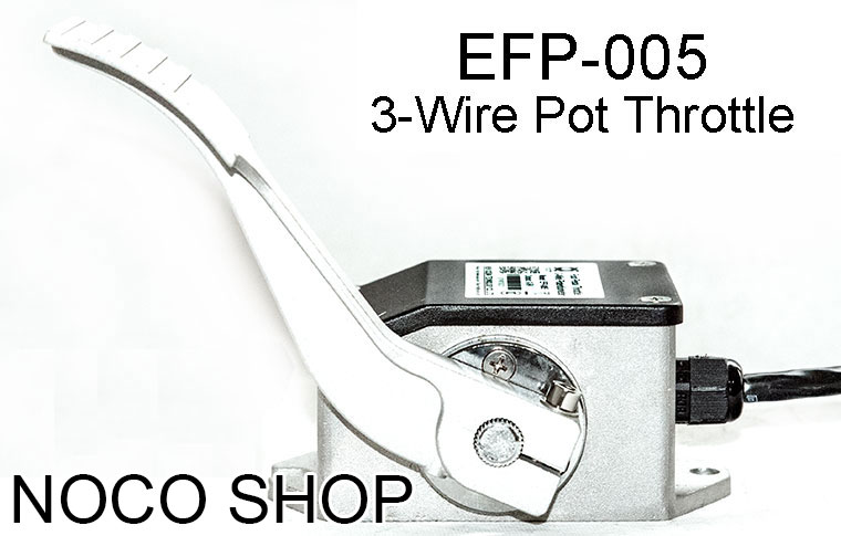 CURTIS / Hangcha EFP-005 Potentiometer 0-5K ohms, electric throttle, foot pedal accelerator