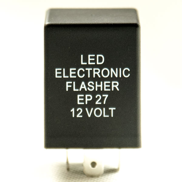 EP27 12V / 150W Automotive Hazard Warning And Turn Signal Flasher, LED Compatible