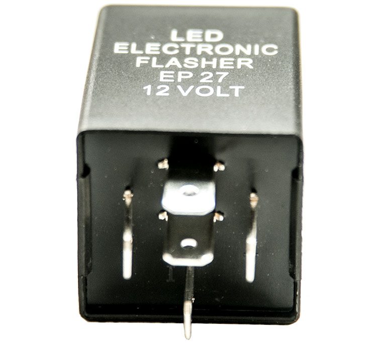 EP27 12V / 150W Automotive Hazard Warning And Turn Signal Flasher, LED Compatible