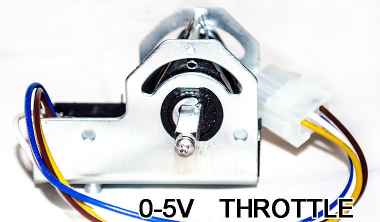 CURTIS ET-191E 0-5V Hall-Effect Throttle, Non-Contact Voltage Throttle With Forward And Reverse Signals